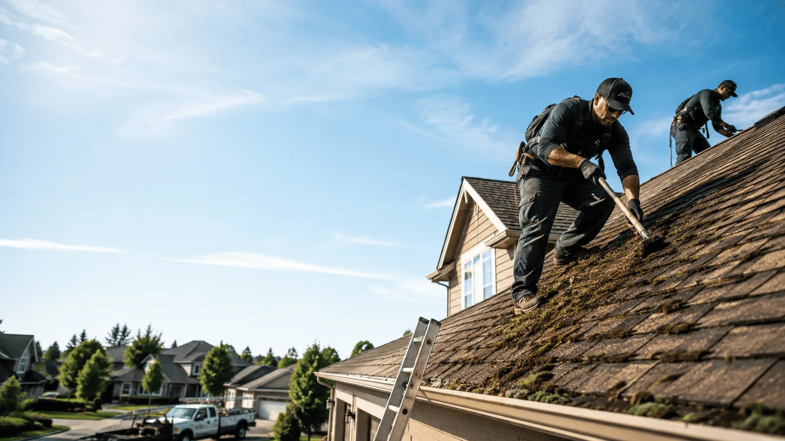 Roof Moss Removal in White Stone, VA near me